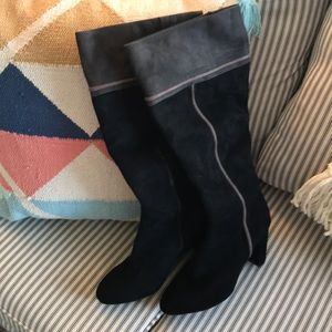 NWOT leather dress boots